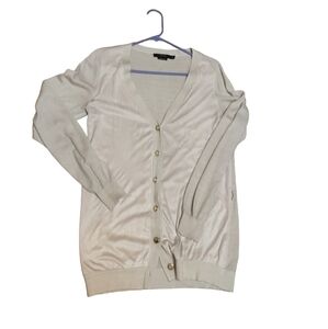 Vertigo Angora Blend Cardigan Sweater Ladies Medium Quiet Luxury Y2K